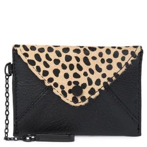 Aimee Kestenberg “Ashley”Leather & Faux Fur Pouch